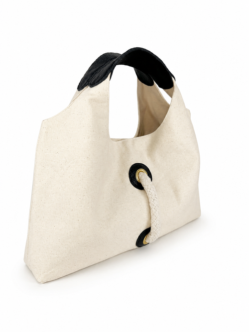 Ecru Canvas Tote