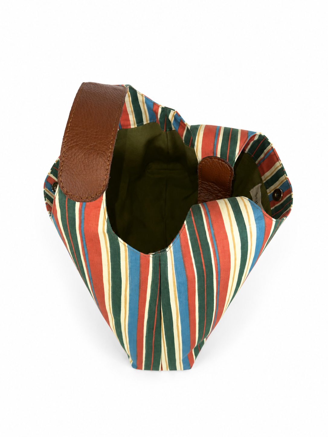 Striped Cotton Tote