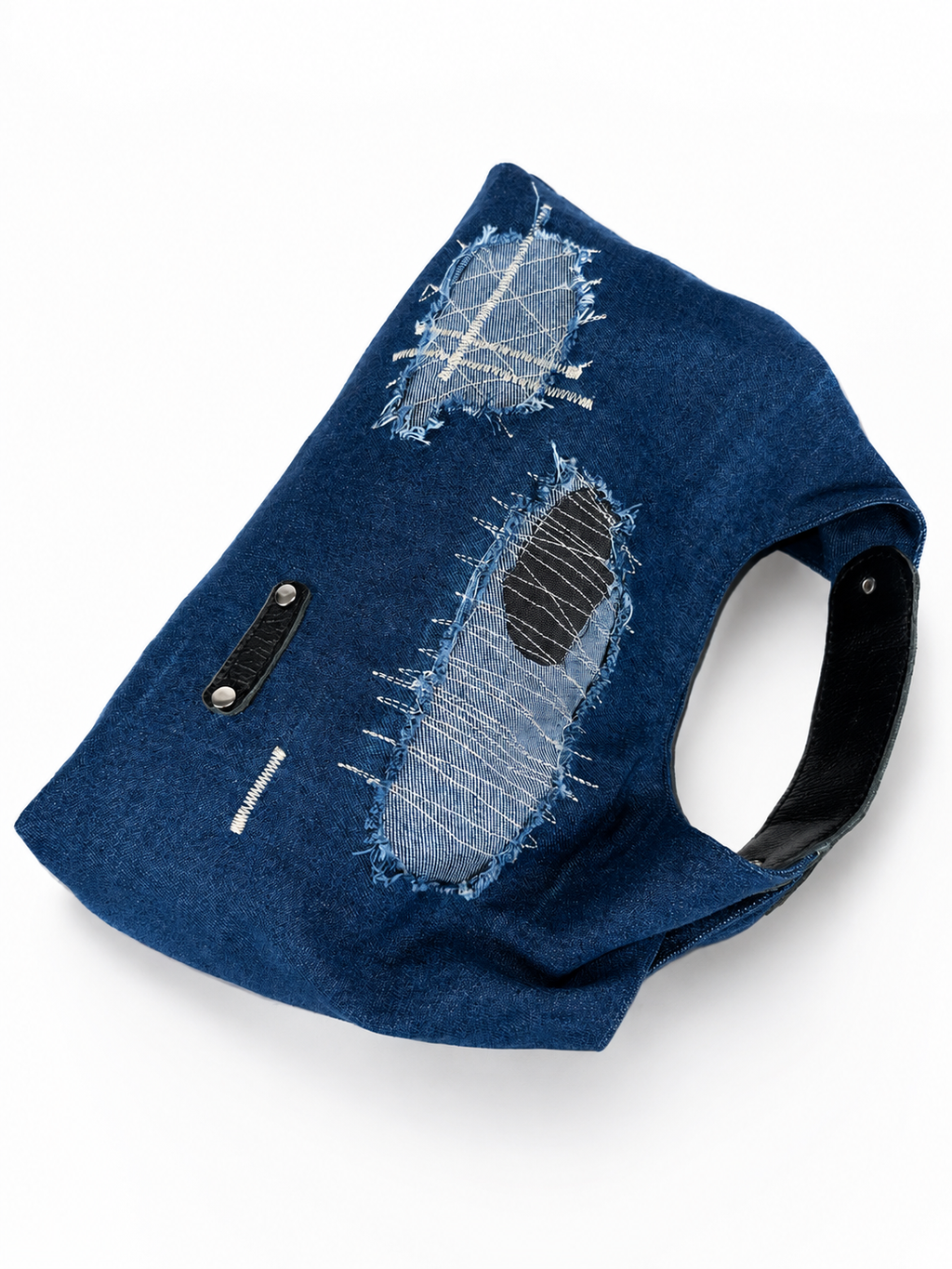 Denim Patchwork Tote