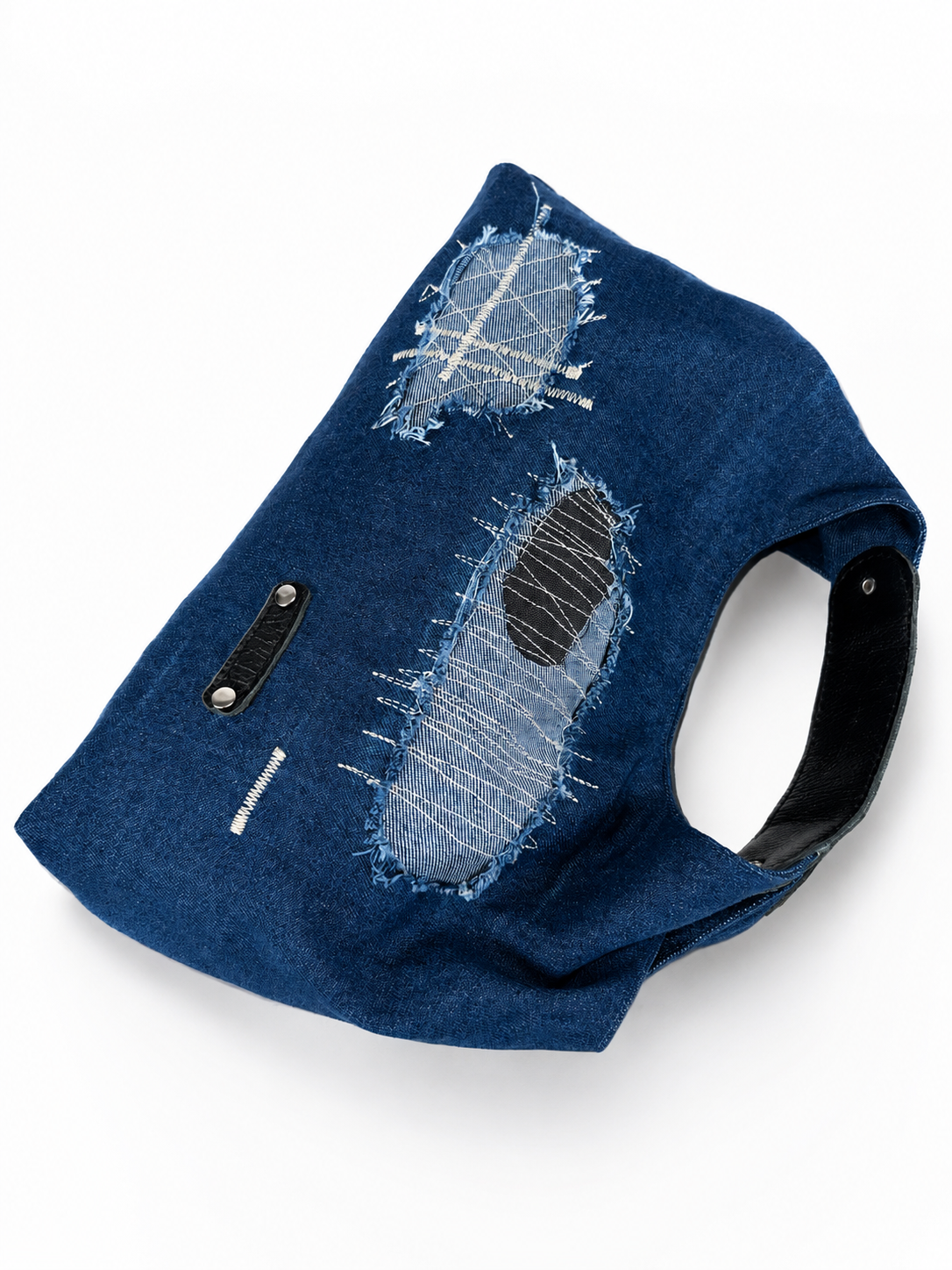 Denim Patchwork Tote